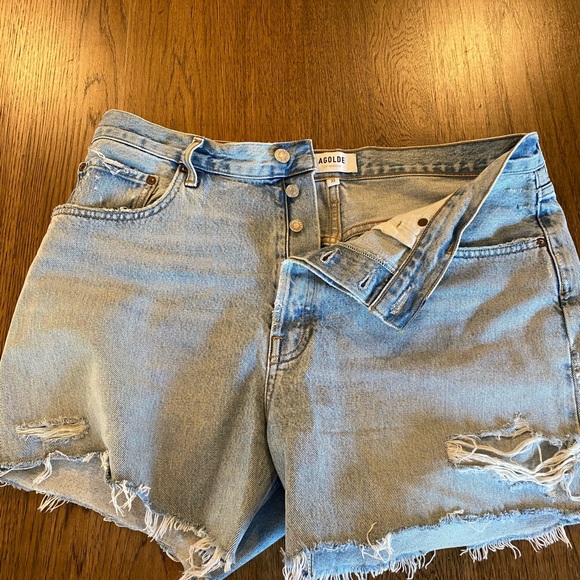 AGOLDE Riley short in groove - Picture 5 of 5